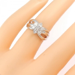 Nhẫn kim cương hoa PT900 0.50CT - Hàng hiệu Authentic 852325