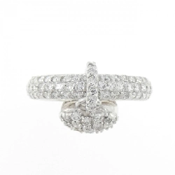 Nhẫn kim cương hình trái tim Ponte Vecchio 0.96CT - Hàng hiệu Authentic 838099