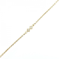 Vòng tay kim cương 750YG 0.04CT - Hàng hiệu Authentic