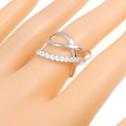 Nhẫn kim cương K18WG 0.25CT 672110