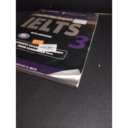 Ielts Examination Papers with answers mới 90% bẩn bìa, ố nhẹ, tróc gáy nhẹ HCM2101 Cambridge Esol HỌC NGOẠI NGỮ 380350