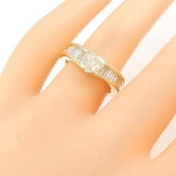 Nhẫn kim cương hình trái tim K18YG 0.810CT 673377