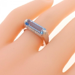 Nhẫn Blue Topaz PT900 2.07CT 668468