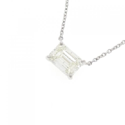 Dây chuyền kim cương PT 1.035CT M SI1 cắt hình Emerald - Hàng hiệu Authentic 876048