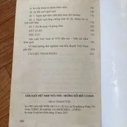 VĂN XUÔI VIỆT NAM 1975 - 1995 NHỮNG ĐỔI MỚI CƠ BẢN  1041665