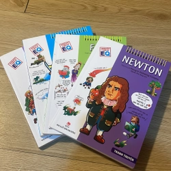 Combo 4 truyện tranh Danh nhân thế giới - Nobel - Napoleon - Fabre - Newton