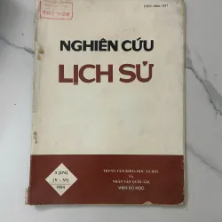 Tạp chí Nghiên cứu Lịch sử (Số 3 tháng 5-6 năm 1994) – Viện Sử học 1023387