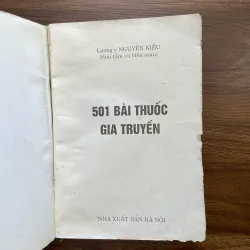 501 bài thuốc gia truyền - Lương y Nguyễn Kiều 1001274