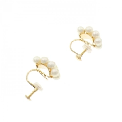 K18YG Bông tai ngọc trai Akoya - Hàng hiệu Authentic 872354