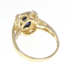 Nhẫn Sapphire K18YG 1.08CT - Hàng hiệu Chính hãng 853370