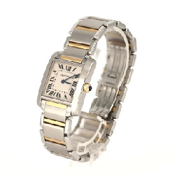 Cartier Tank Française MM Combi W51006Q4 SSxYG Quartz - Hàng hiệu Authentic 876239