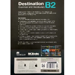 Destination B2 - Grammar And Vocabulary with Answer Key - Malcolm Mann, Steve Taylore-Knowles 285453