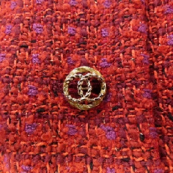 Jacket không cổ CHANEL LOOK7 P75484V60450 23B 632228