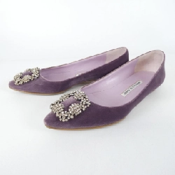 【Mã giảm giá】Giày bệt MANOLO BLAHNIK 664711