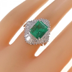 Nhẫn Emerald PT900 3.15CT - Hàng hiệu Chính hãng 851273