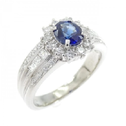Nhẫn Sapphire PT900 0.74CT - Hàng hiệu Chính hãng