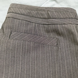 Quần tây sọc, lưng chết, size M 463424