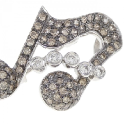 750WG/750BG Kim cương Brooch 0.80CT - Hàng hiệu Chính hãng 869679