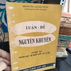 LUẬN ĐỀ NGUYỄN KHUYẾN 279018