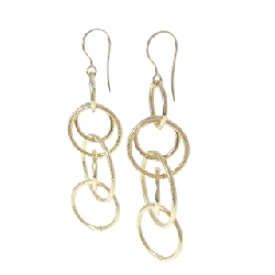 Bông tai K18YG Stargewelry - Hàng hiệu Authentic 843673