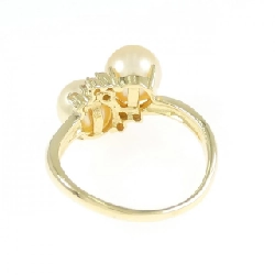 Nhẫn ngọc trai Akoya K18YG - Hàng hiệu Authentic 854513