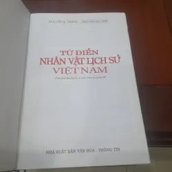 Từ điển NHÂN VẬT LỊCH SỬ VIỆT NAM 931144