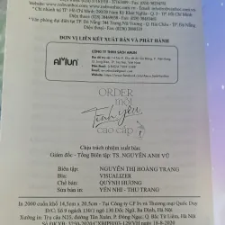 Order một tình yêu cao cấp ( 2 tập) - Ngải Tiểu Đồ 933564