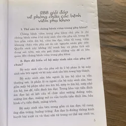 288 GIẢI ĐÁP VỀ PHÒNG, CHỮA CÁC BỆNH VIÊM PHỤ KHOA, Người biên soạn: NGUYỄN VĂN ĐỨC 713979