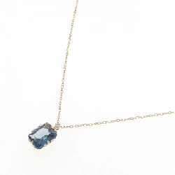 K10YG Blue Topaz Necklace - Hàng hiệu Authentic 859344
