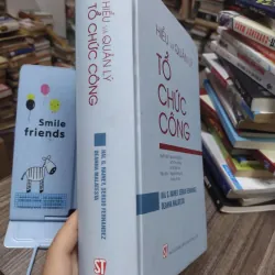 Sách:  Hiểu và quản lý tổ chức công (A3) 625093