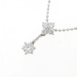 Dây chuyền kim cương hoa PT900/PT850 0.323CT - Hàng hiệu Chính hãng 858566