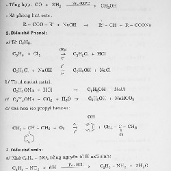 Câu hỏi giáo khoa Hóa Hữu cơ xưa (Luyện thi tú tài và Đại học) 14629