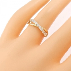 Nhẫn kim cương K18YG 0.30CT - Hàng hiệu Authentic 854976