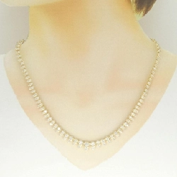 K18YG Dây chuyền kim cương 10.01CT - Hàng hiệu Chính hãng 858656