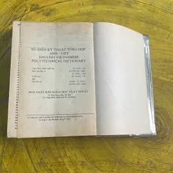 COMBO TỪ ĐIỂN KHOA HỌC VÀ KỸ THUẬT ANH VIỆT & TỪ ĐIỂN KỸ THUẬT TỔNG HỢP ANH VIỆT 697201