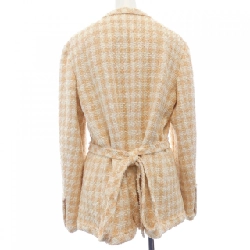 Áo khoác không cổ CHANEL P74854V66438 631127