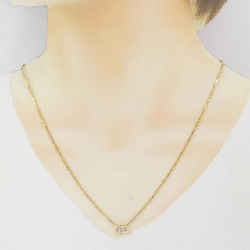 K18YG Solitaire Dây chuyền kim cương 0.50CT - Hàng hiệu Chính hãng 859197