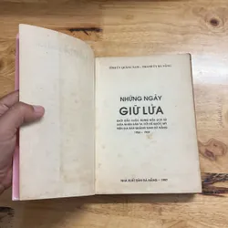 II Tựa sách: Những Ngày Giữ Lửa - Đà Nẵng - 1997 686723