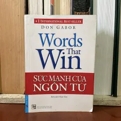 II Sách Kỹ Năng: Sức Mạnh Của Ngôn Từ - DON GABOR - 2017