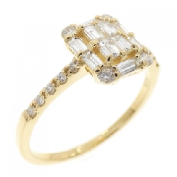 【Sản phẩm mới】Nhẫn kim cương K18YG 0.50CT