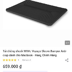Túi đựng laptop chống va đập, chống thấm nước Bumper sleeve case 3837