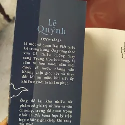 Bắc hành lược ký ( kí sự tòng vong cùng Lê Chiêu Thống ) của Lê Auynhs  702721