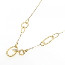 Dây chuyền kim cương K18YG 0.086CT - Hàng hiệu chính hãng 861544