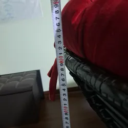 Ghế papasan 1m2 kèm gối decor nhà cửa khung mây nhựa chắc chắn 776859