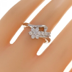 Nhẫn kim cương hoa PT900 0.50CT - Hàng hiệu Authentic 853920