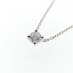 PT950 Solitaire Diamond Necklace - Hàng hiệu Authentic 861752
