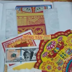 Bộ Giấy Cúng Thần Tài Ông Địa Đài Loan Việt Hóa 781002