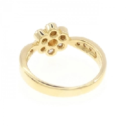 Nhẫn kim cương hoa K18YG 0.48CT 670910