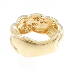 Nhẫn kim cương K18YG 0.14CT - Hàng hiệu Authentic 850923