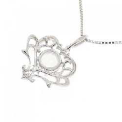 Dây chuyền opal PT900/PT850 0.60CT - Hàng hiệu Authentic 860000